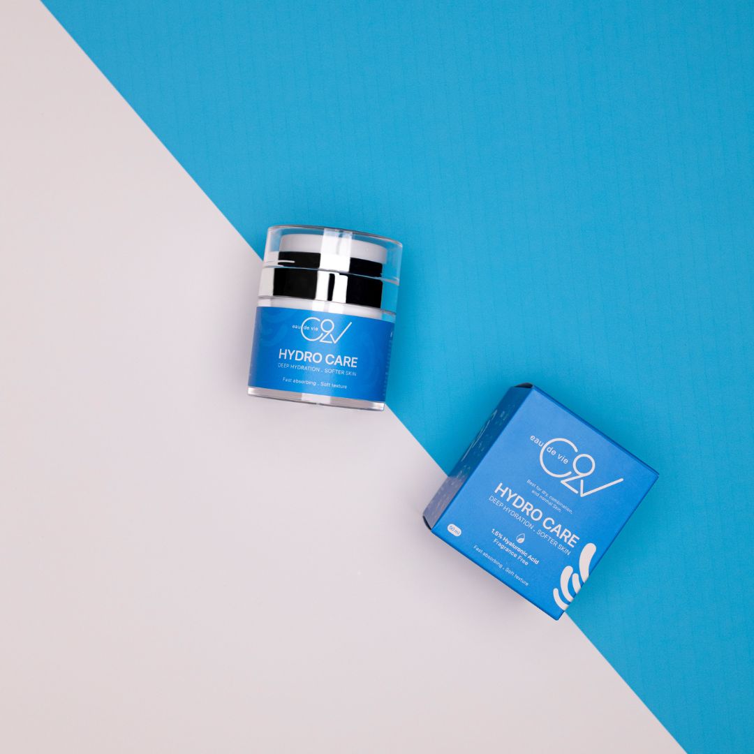 Hydro Care moisturizer sustainable packaging