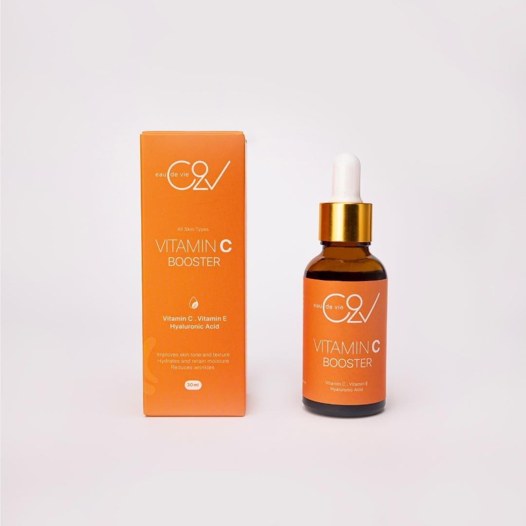 Eau De Vie Vitamin C Serum branded image showing the vitamin c serum package.